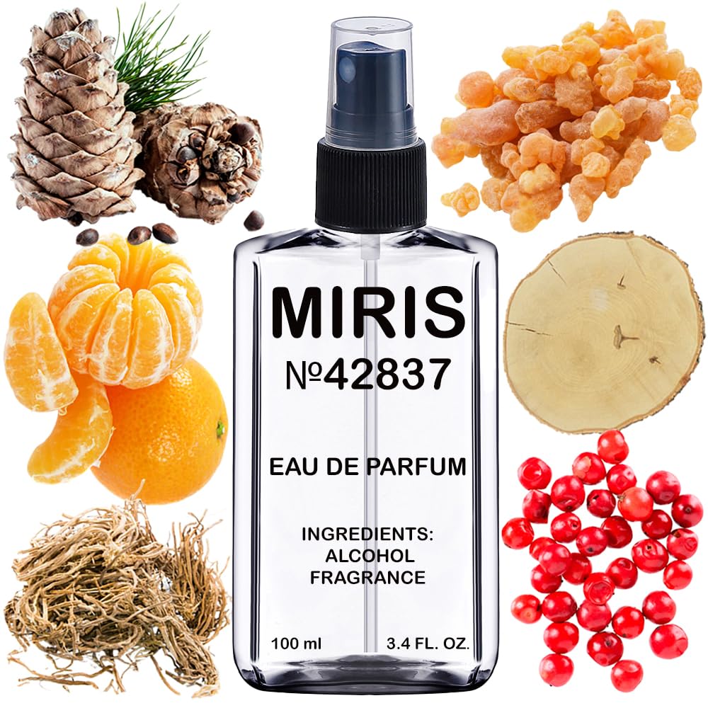 MIRIS No. 42837 bottle with spray cap, ideal for daily carry.