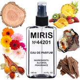 MIRIS No. 44201 bottle on white background, premium design for elegant use.