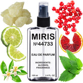 MIRIS No. 44733 bottle front view, a sleek unisex design for daily wear.