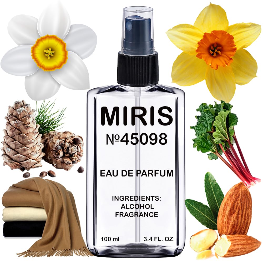 MIRIS No. 45098 bottle front showing elegant design and lasting scent