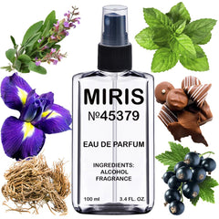 MIRIS No 45379 bottle front showing premium unisex fragrance