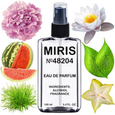 MIRIS No. 48204 bottle with spray cap for everyday wear.