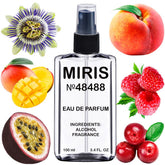 MIRIS No. 48488 Island Kiss bottle front, tropical florals for daily elegance.