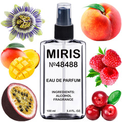 MIRIS No. 48488 Island Kiss bottle front, tropical florals for daily elegance.