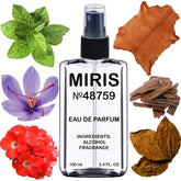 MIRIS No. 48759 bottle with premium design for a lasting unisex fragrance.