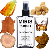 MIRIS No. 49481 dark rebel bottle front, ideal for evening wear and confident presence