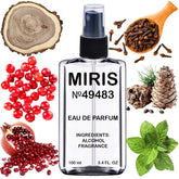 MIRIS No. 49483 bottle with Pomegranate Noir for everyday luxury.