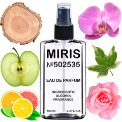 MIRIS No 502535 front bottle view highlighting elegant design for daily wear