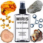 MIRIS No. 51345 bottle front showcases premium design and branding.