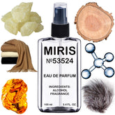 MIRIS No. 53524 bottle front, premium unisex fragrance for daily wear