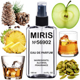 MIRIS No. 56902 bottle shows Apple Brandy on the Rocks for everyday sophistication.