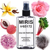 MIRIS No. 65172 bottle front with Delina-inspired design and lasting fragrance
