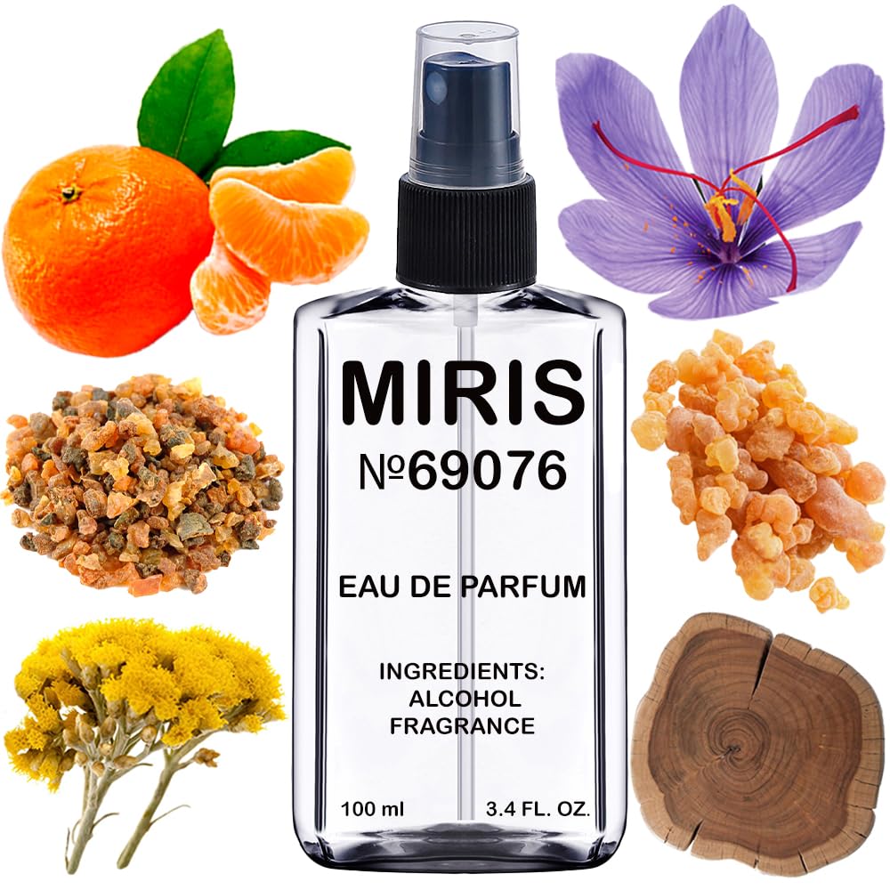 MIRIS No. 69076 bottle front view for everyday unisex fragrance
