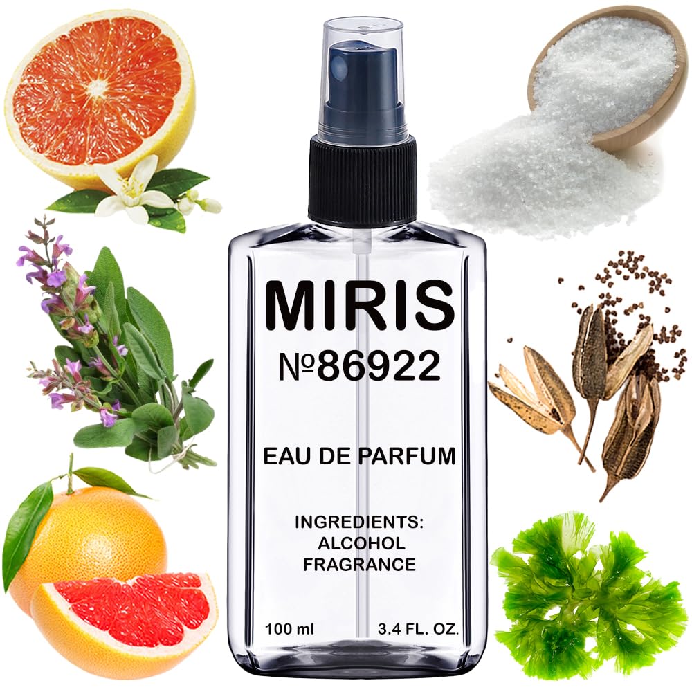 MIRIS No. 86922 bottle closeup highlighting lasting aroma