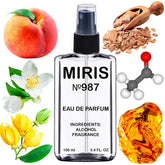 MIRIS No. 987 bottle front view for everyday floral scent inspiration