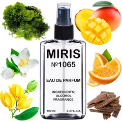 MIRIS No. 1065 Mango Manga bottle top, sleek design for premium unisex scent