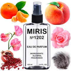 MIRIS No. 1202 bottle top view for daily wear