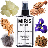 MIRIS No.1251 intense soiris bottle; premium floral-woody scent for daily wear.