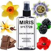 MIRIS No. 17728 eau-de-parfum bottle shown for daily wear