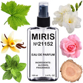 MIRIS No. 21152 bottle front, sleek design for daily wear.