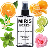 MIRIS No. 21224 bottle front view with a long-lasting oriental-woody scent.