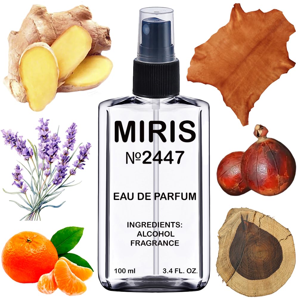 MIRIS No.2447 bottle front view for refined everyday elegance