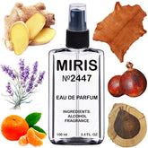 MIRIS No.2447 bottle front view for refined everyday elegance