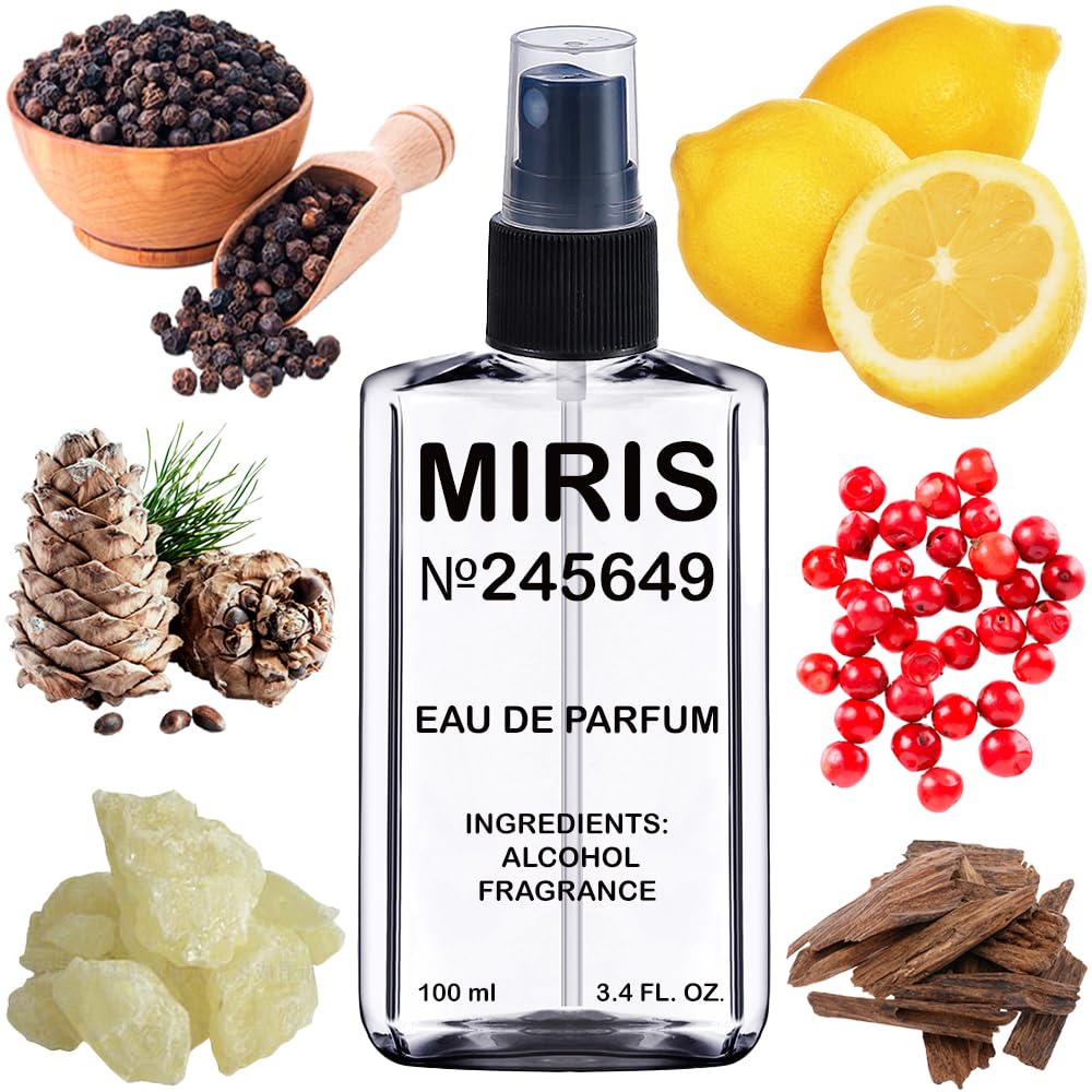 MIRIS No. 245649 bottle front view for everyday elegance and evening allure