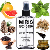 MIRIS No. 245650 red vetyver bottle for confident evening wear