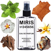 MIRIS No.245656 leather-patchouli bottle for bold evening wear