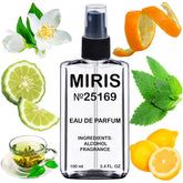 MIRIS No. 25169 green tea perfume bottle for everyday wear.