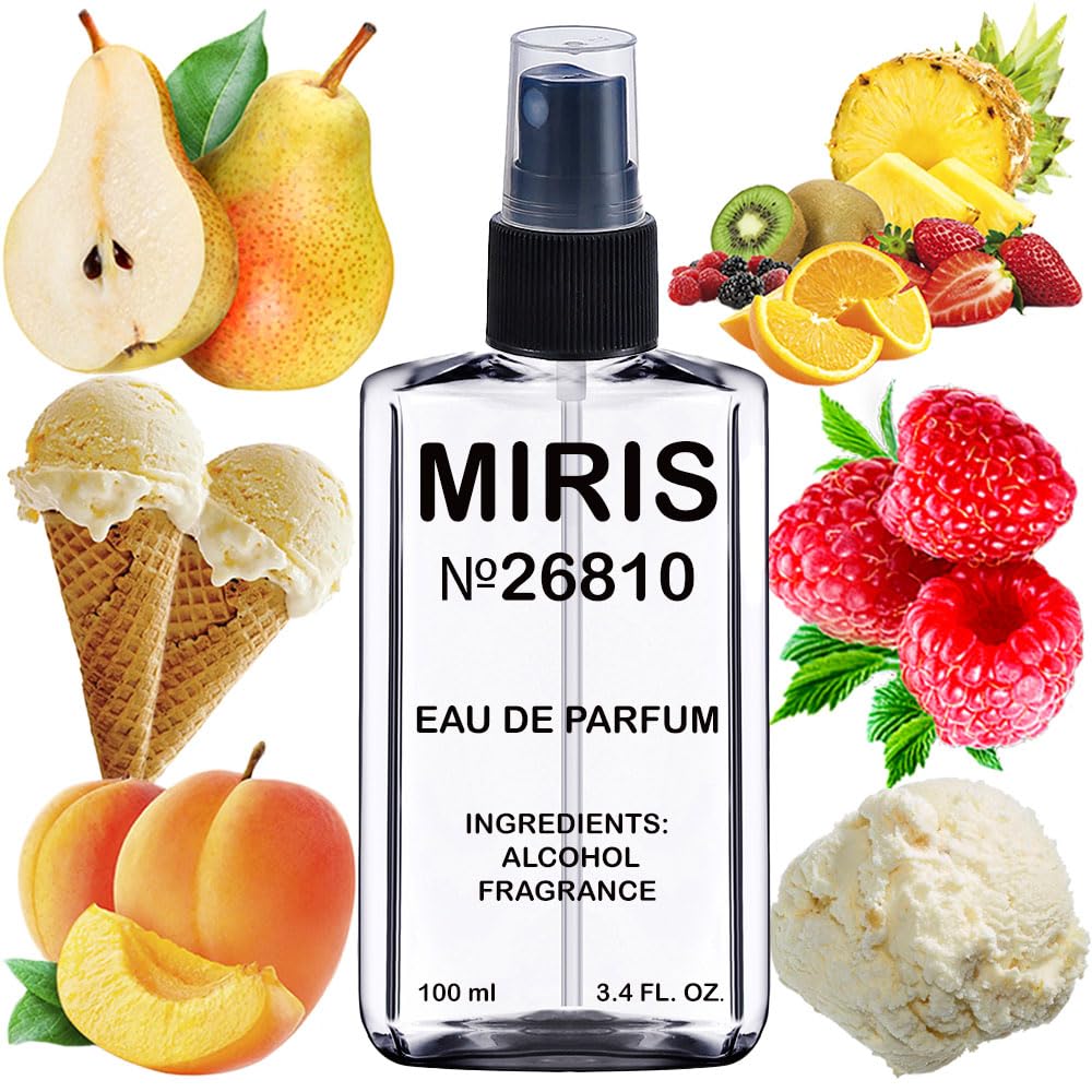 MIRIS No. 26810 Agua del Sol bottle on display, showcasing a floral fruity fragrance