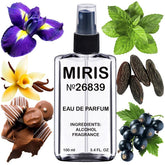 MIRIS No. 26839 bottle front shows branding and everyday-wear appeal.
