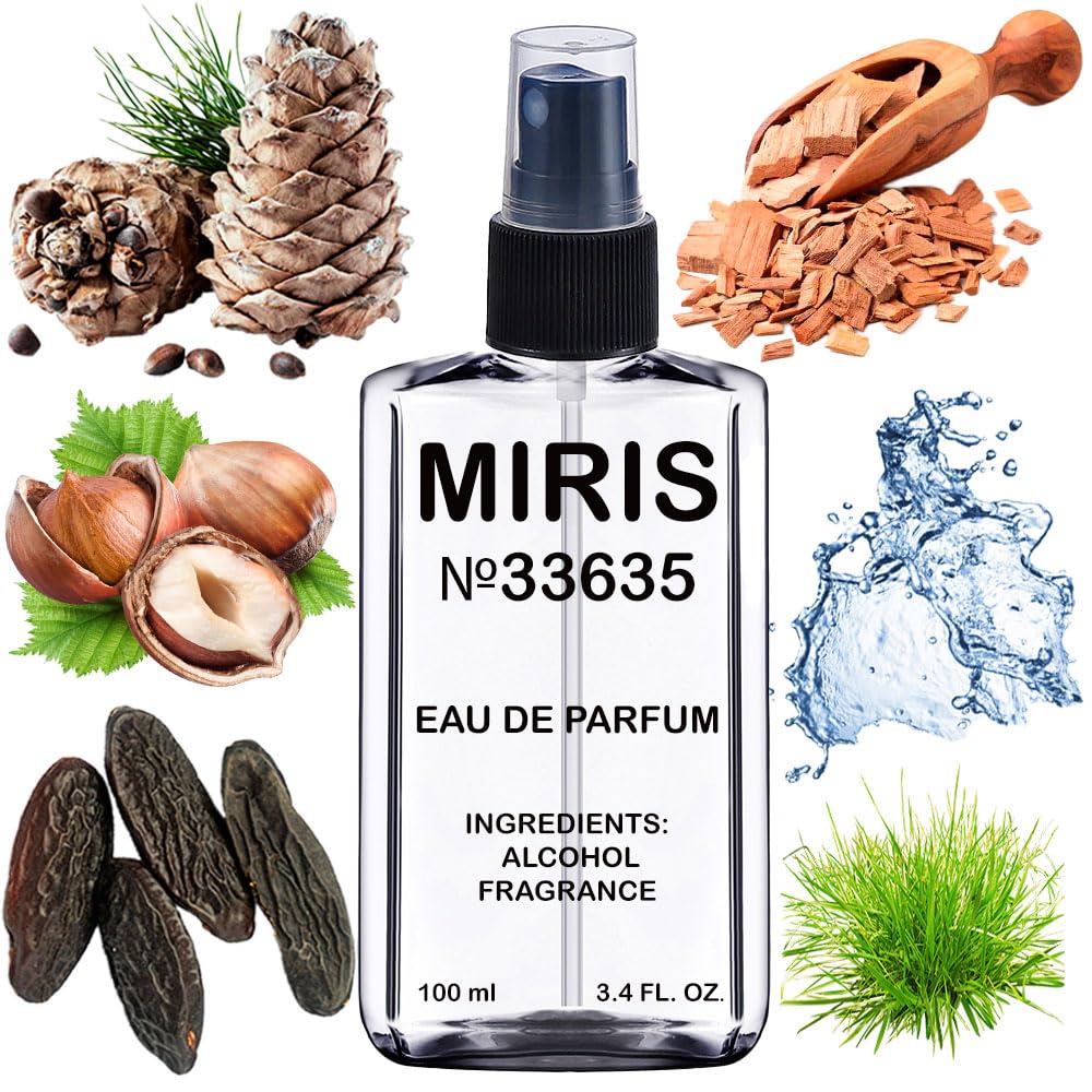 MIRIS No. 33635 bottle front view, premium design for gifting and everyday wear.