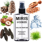MIRIS No. 33635 bottle front view, premium design for gifting and everyday wear.