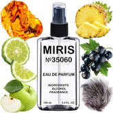 MIRIS No. 35060 Nero-inspired bottle-front for daily wear with gourmet notes.