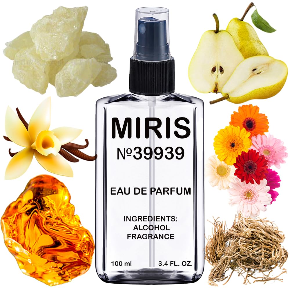 MIRIS No. 39939 bottle front shows elegant daily luxury.
