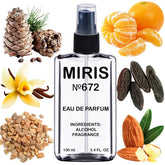 MIRIS No.672 bottle front for daily wear and refined style.