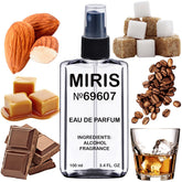 MIRIS No. 69607 bottle front, elegant unisex fragrance for evening wear.
