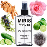 MIRIS No. 61718 bottle with rose on ice note, perfect for daily wear.