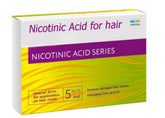 MIROLLA nicotinic acid for hair bottle pour supports targeted scalp nourishment.