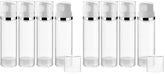 Mirrline airless pump bottle 150ml front view, compact travel-friendly design.