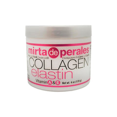 Texture swirl of Mirta de Perales Collagen Elastin Cream demonstrates silky, quick-absorption texture.