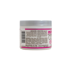 Mirta De Perales Collagen Elastin Cream texture swirl suggesting rich moisture and elasticity.