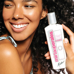 Mirta De Perales cream placenta frizz control for sleek, manageable hair.