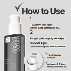 Mise En Scene Perfect Serum Watery citrus fragrance notes profile.