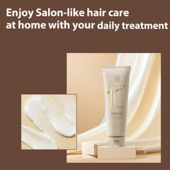 Mise En Scene Salon low-porosity hair care jar emphasizes deep moisture delivery.