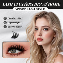 MissAiry wispy clusters with ultra-thin band blend seamlessly