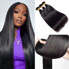 MissBOX straight bundles 22-24-26in for sleek, voluminous length.
