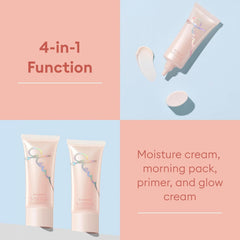 MISSHA Glow Skin Balm being applied to skin for a smooth luminous base